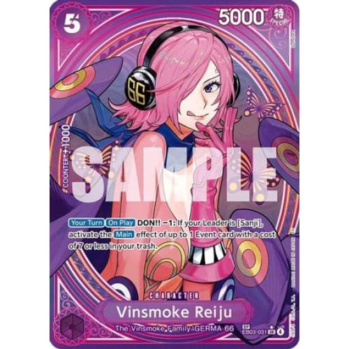 Vinsmoke Reiju (SP) EB03-031 SR Extra Booster: One Piece
