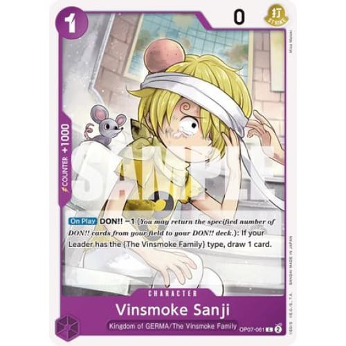 Vinsmoke Sanji OP07-061 C 500 Years in the Future - Single