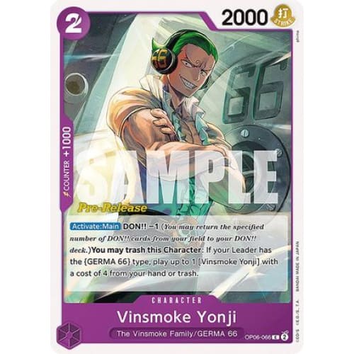 Vinsmoke Yonji (066) OP06-066 C Wings of the Captain