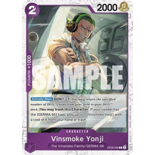 Vinsmoke Yonji (OP06-066) (Jolly Roger Foil) OP06-066 C