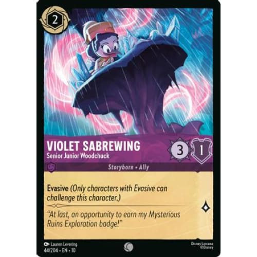Violet Sabrewing - Senior Junior Woodchuck (44/204)