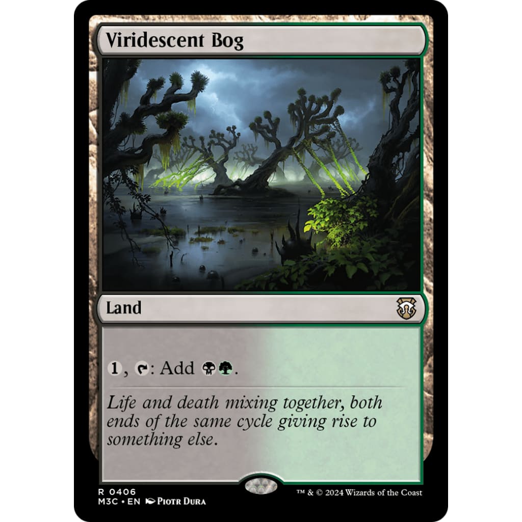 Viridescent Bog (M3C-406) - Single