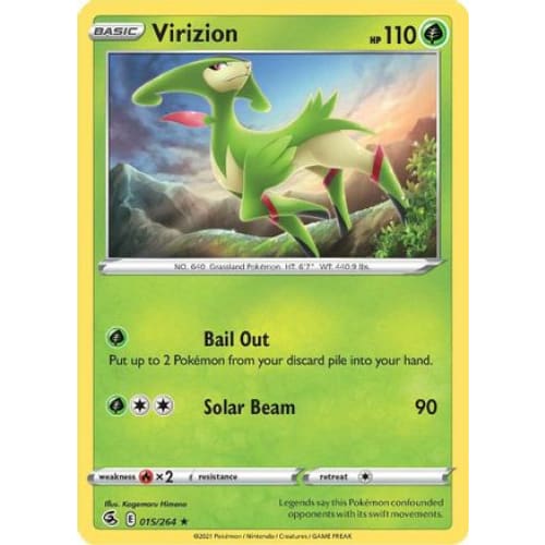 Virizion (015/264) Rare Classic - Single