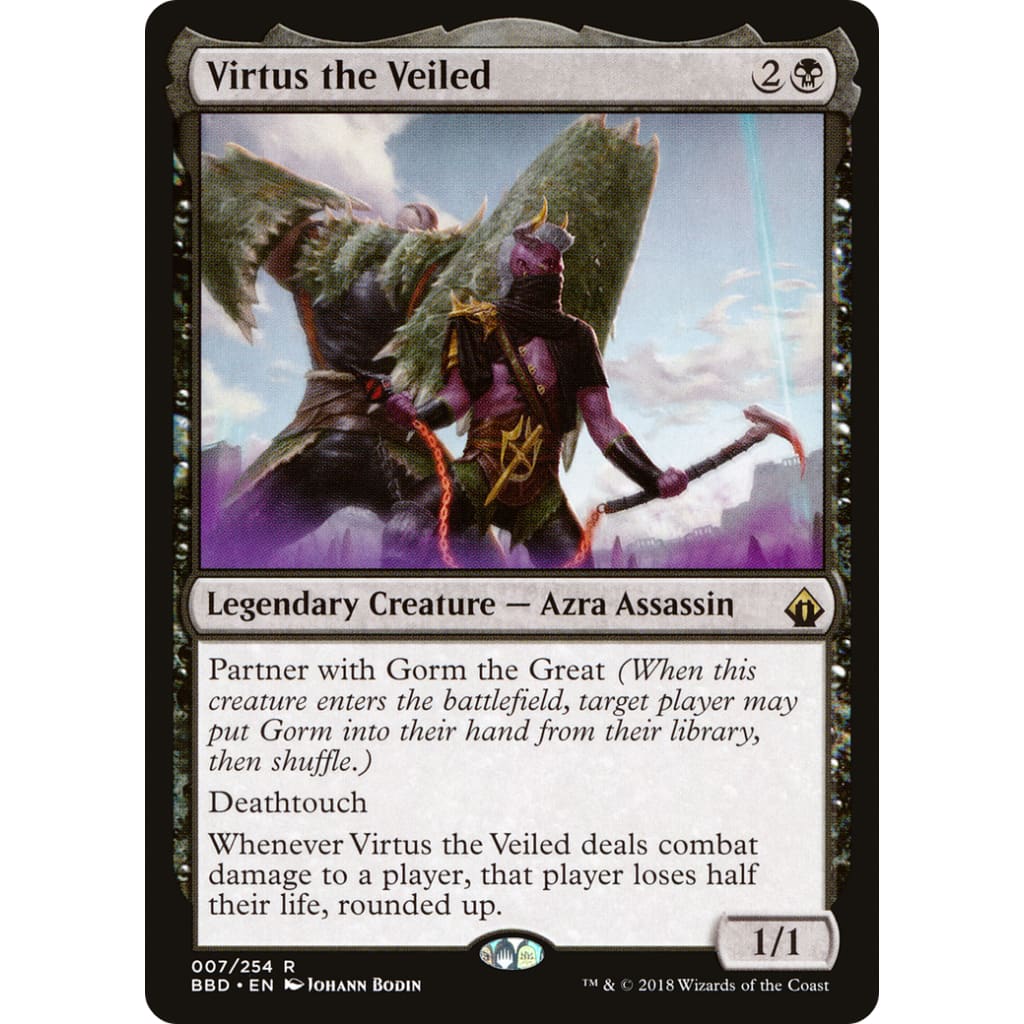 Virtus the Veiled (BBD-007) Foil - Single