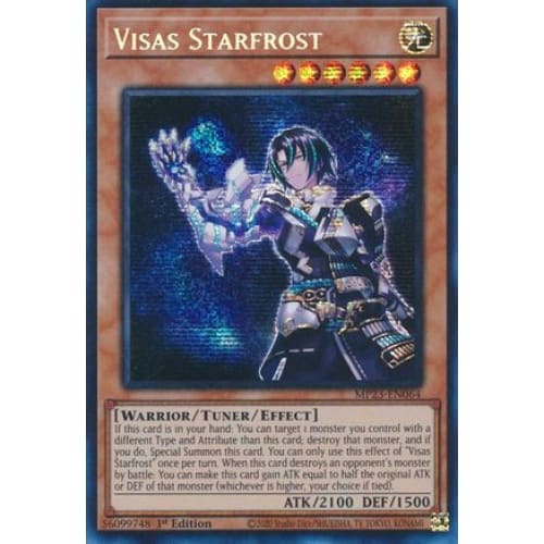 Visas Starfrost - MP23-EN064 Prismatic Secret Rare 1st