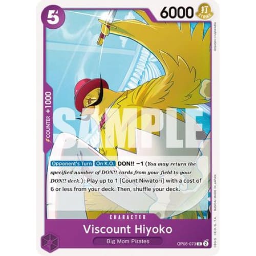 Viscount Hiyoko OP08-073 C Two Legends - Single