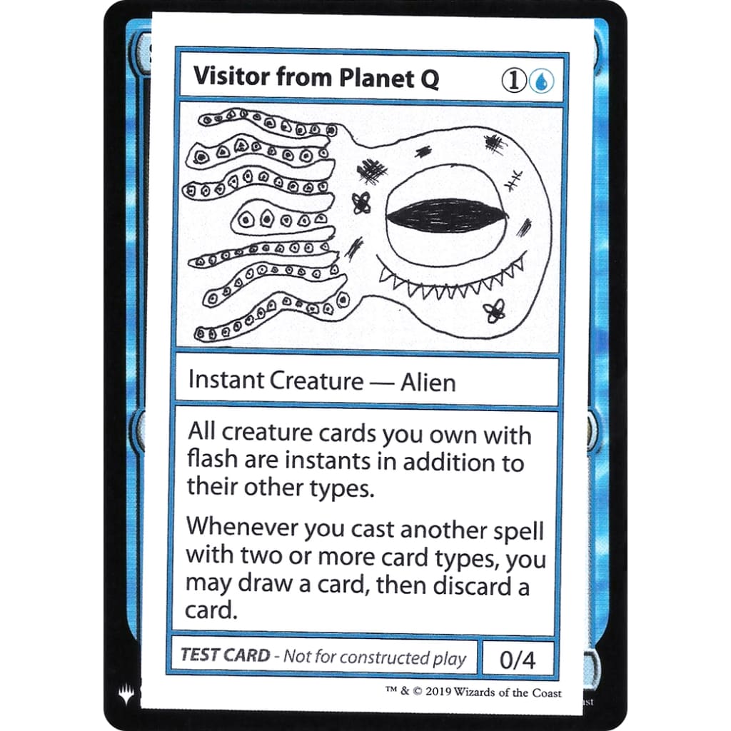 Visitor from Planet Q (CMB1-033) - Single