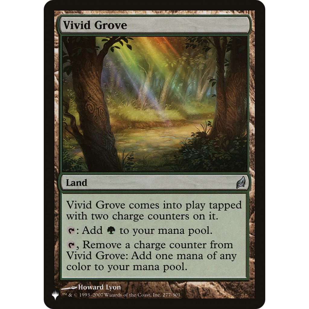 Vivid Grove (PLST-LRW-277) - Single