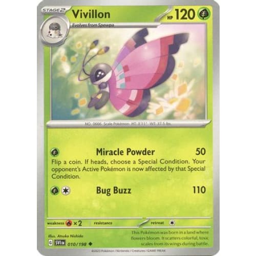Vivillon (10) Uncommon - Single