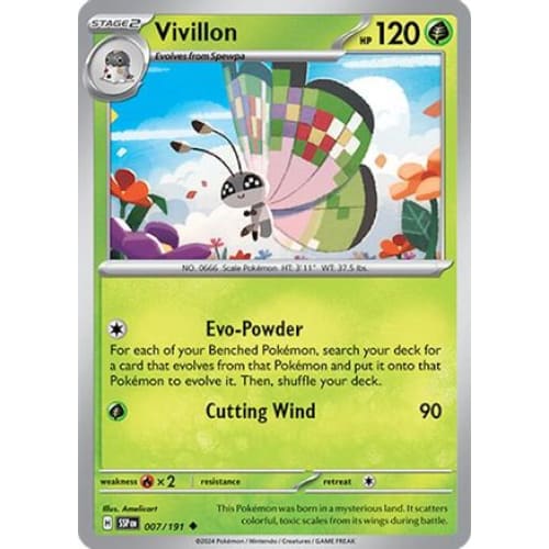 Vivillon (7) Uncommon - Single