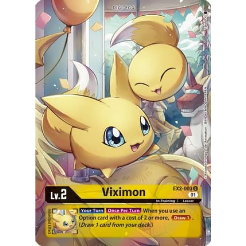 Viximon (Alternate Art) (EX2-003 U) Uncommon Foil - Single