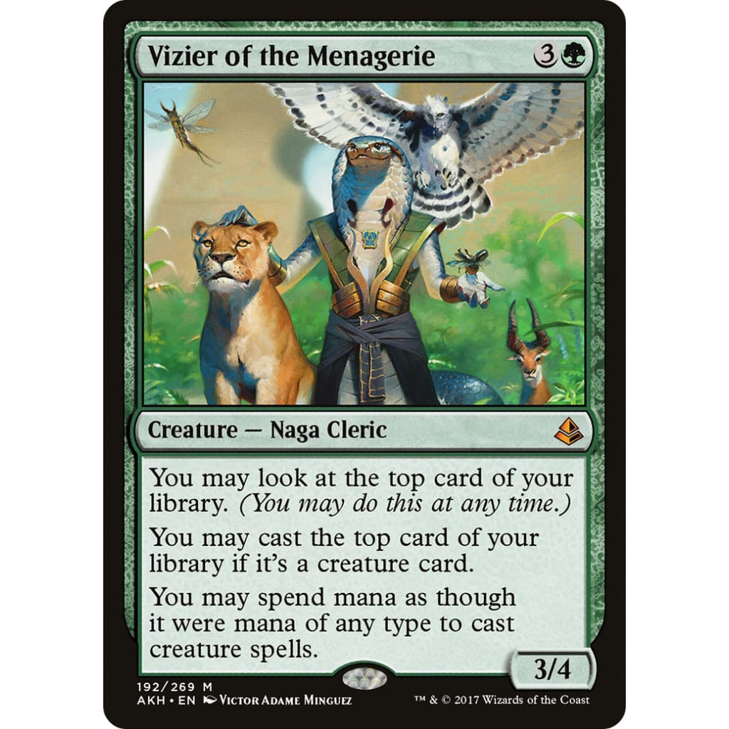 Vizier of the Menagerie (AKH-192) - Single