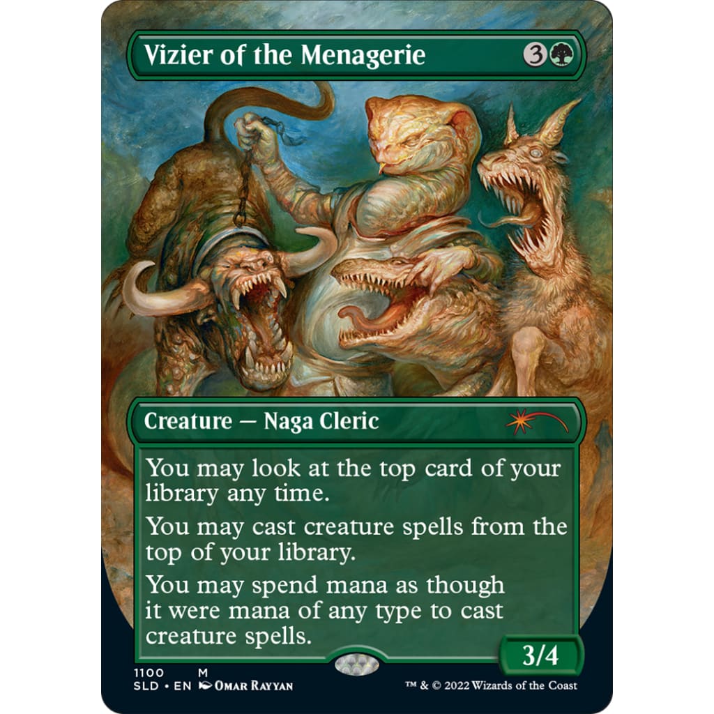 Vizier of the Menagerie (SLD-1100) (Borderless) - Single