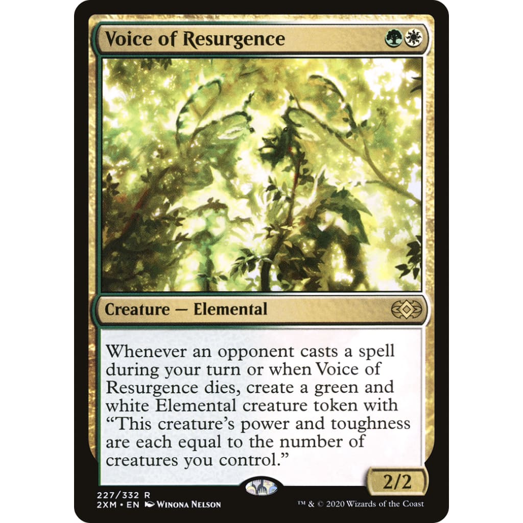 Voice of Resurgence (2XM-227) Foil - Single