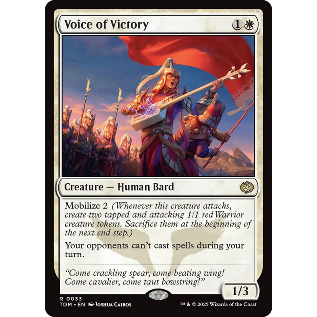 Voice of Victory (TDM-033) - Single