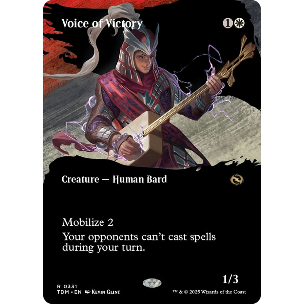Voice of Victory (TDM-331): (Showcase) (Borderless) - Single