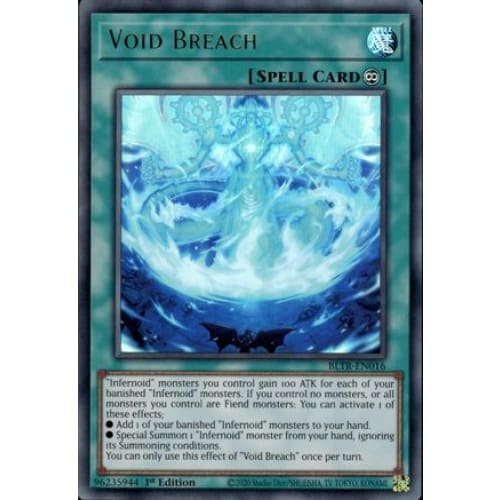 Void Breach - BLTR-EN016 Ultra Rare 1st Edition - Single