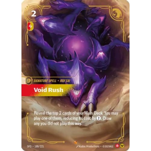 Void Rush (188/221) - Spiritforged Foil - Single