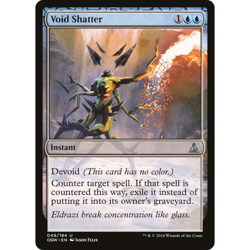 Void Shatter (OGW-049): (devoid) Foil - Single
