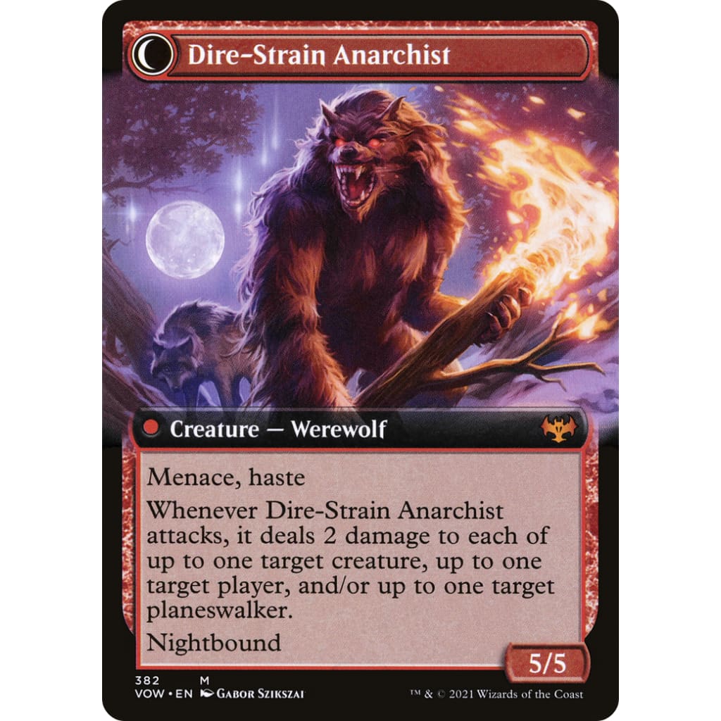 Volatile Arsonist // Dire-Strain Anarchist (VOW-382):
