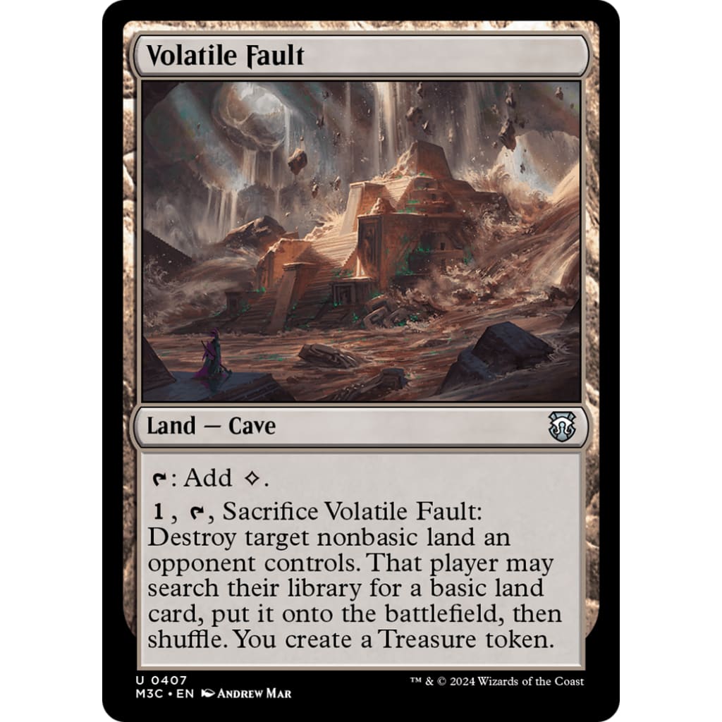 Volatile Fault (M3C-407) Foil - Single