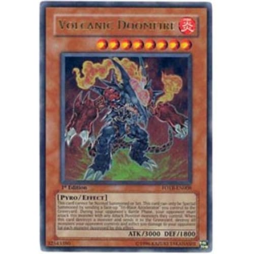 Volcanic Doomfire (FOTB-EN008) Ultra Rare Unlimited - Single