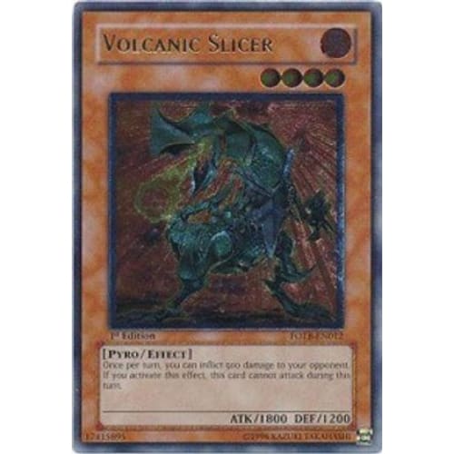 Volcanic Slicer (UTR) (FOTB-EN012) Ultimate Rare Unlimited