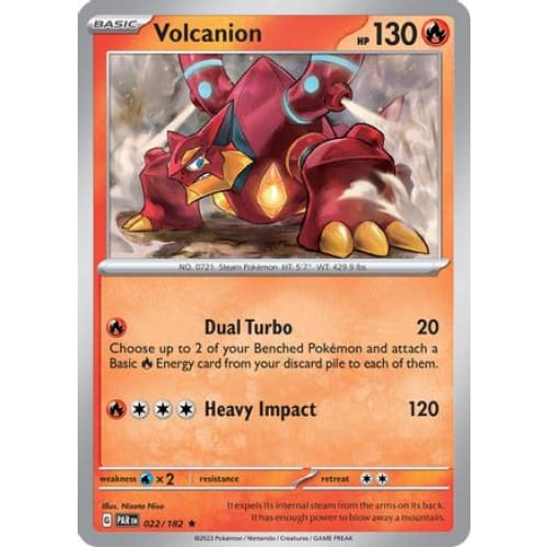 Volcanion (22) Rare Classic Reverse Holofoil - Single