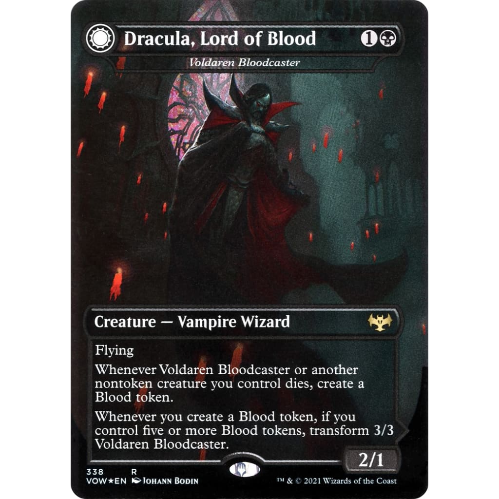 Voldaren Bloodcaster // Bloodbat Summoner (VOW-338):