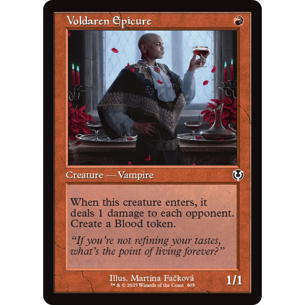 Voldaren Epicure (Retro Frame) (INR-405) Foil - Single