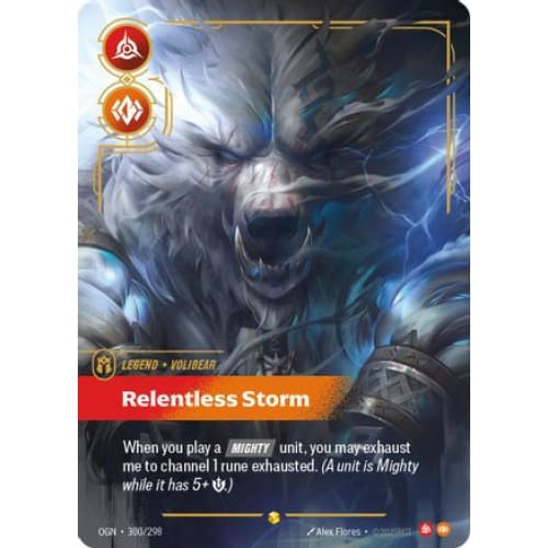 Volibear - Relentless Storm (Showcase) (300/298) - Origins