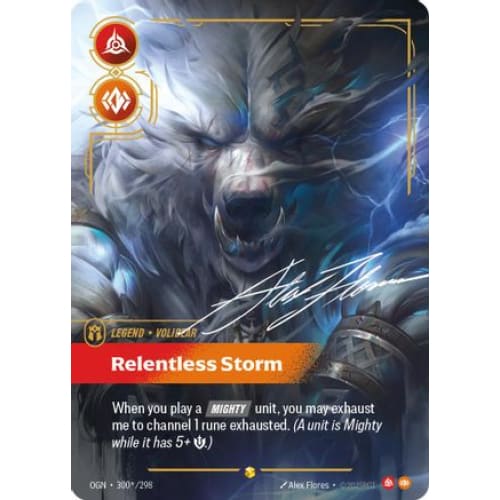 Volibear - Relentless Storm (Signature) (300*/298)