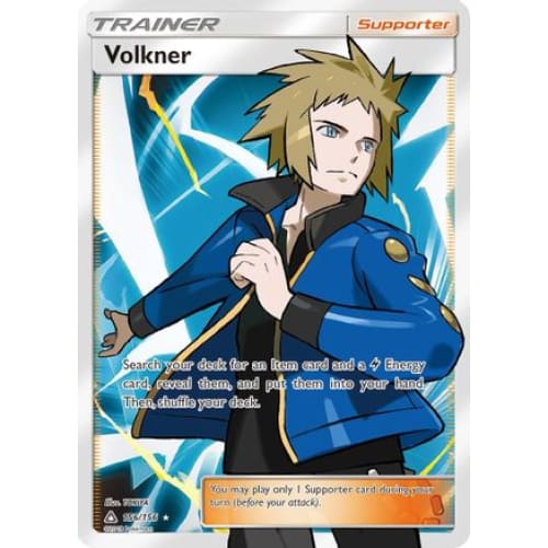 Volkner (156/156) Ultra Rare Holofoil - Single