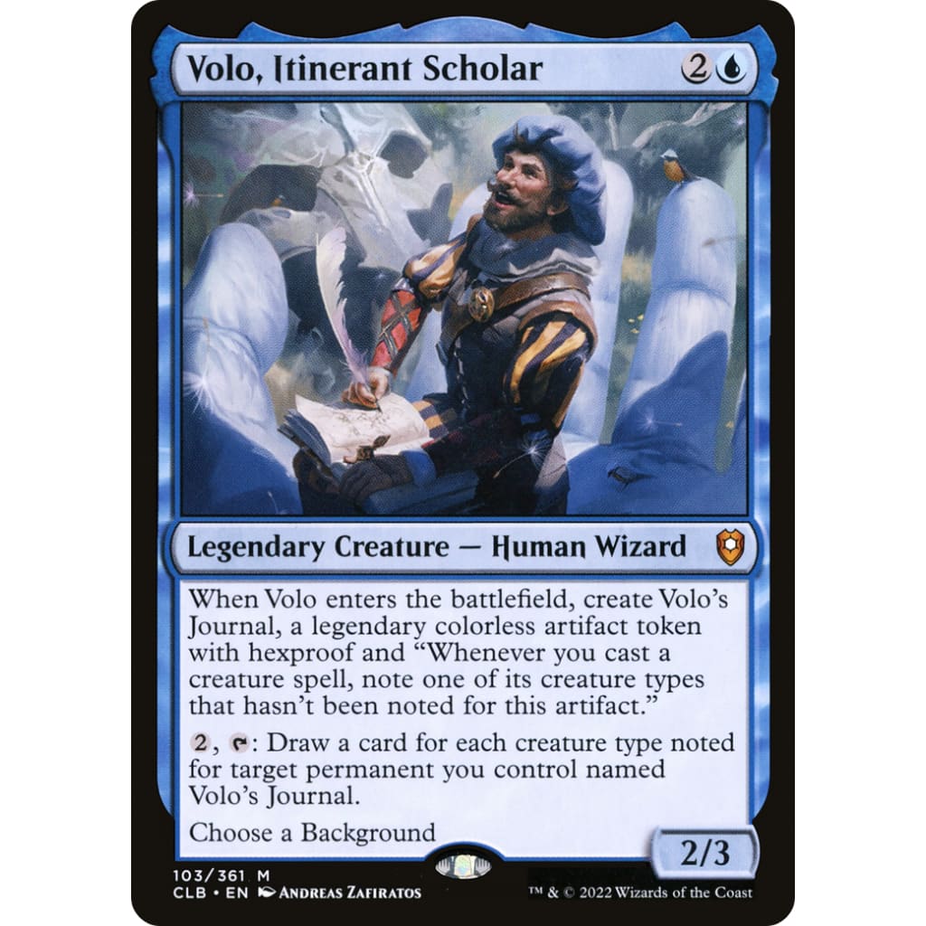 Volo Itinerant Scholar (CLB-103) - Single