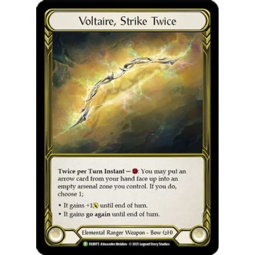 Voltaire Strike Twice (Golden) (FLESH AND BLOOD: PROMO
