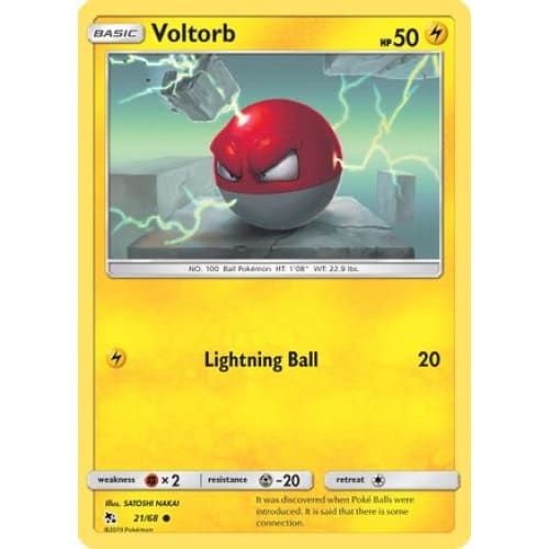 Voltorb (021/068) Common - Single