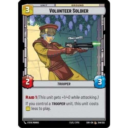 Volunteer Soldier (248/252) - Spark of Rebellion - Single