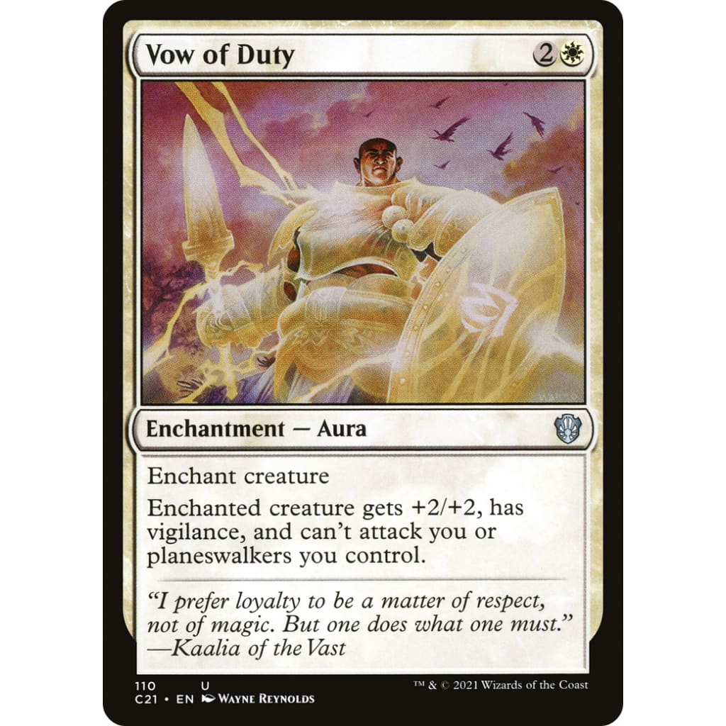 Vow of Duty (C21-110) - Single