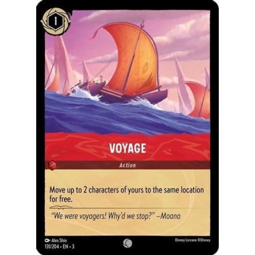 Voyage (131/204) - Into the Inklands Cold Foil - Single