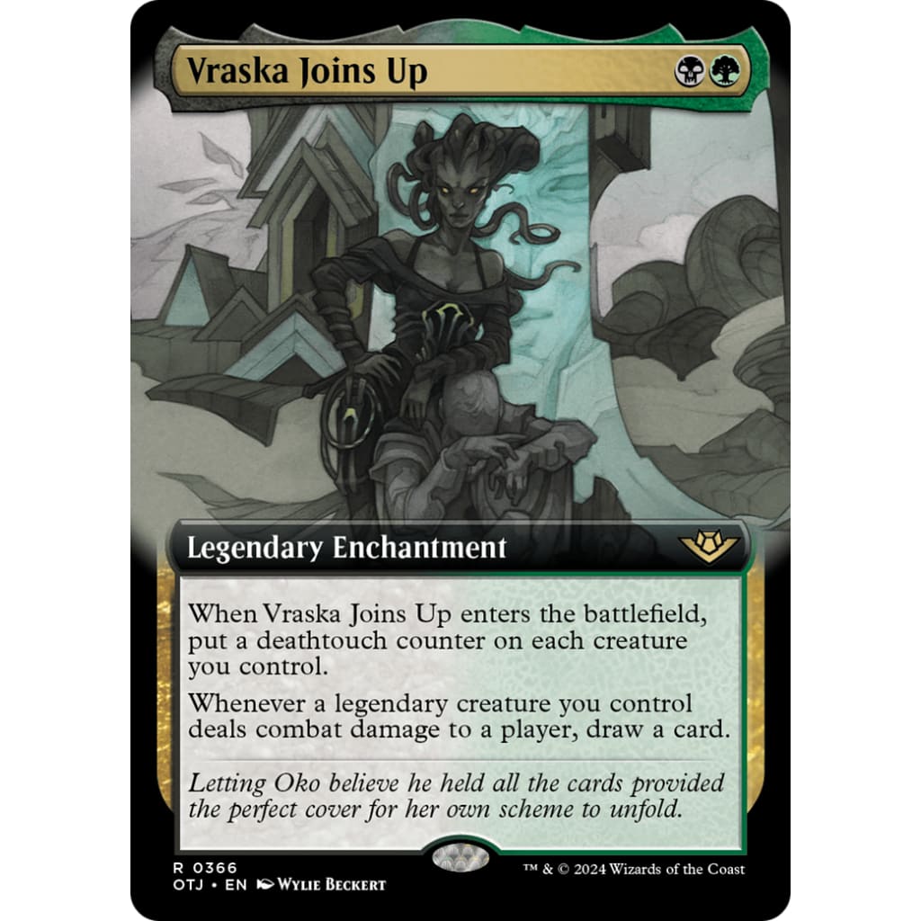 Vraska Joins Up (OTJ-366): (Extended Art) Foil - Single