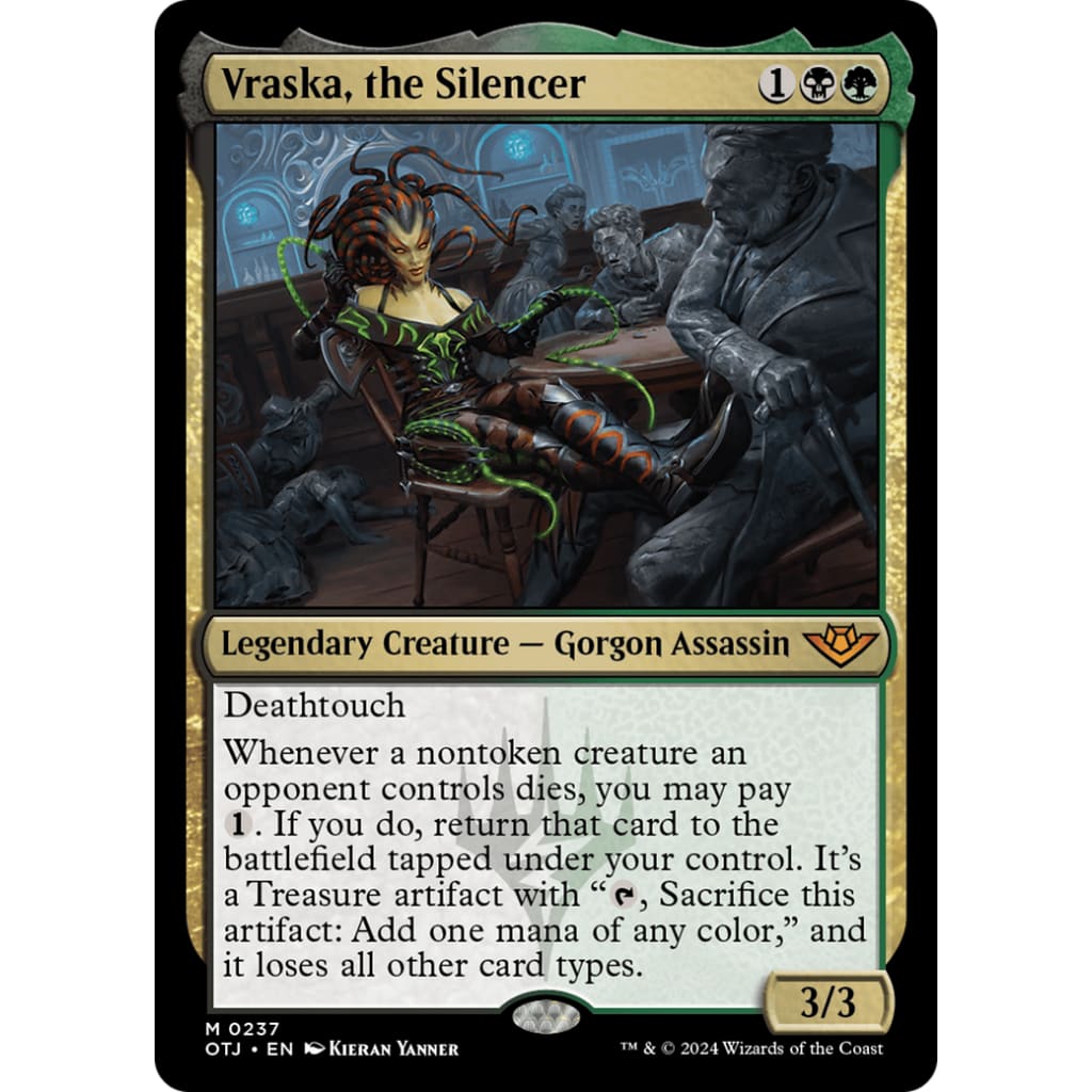 Vraska the Silencer (OTJ-237) - Single