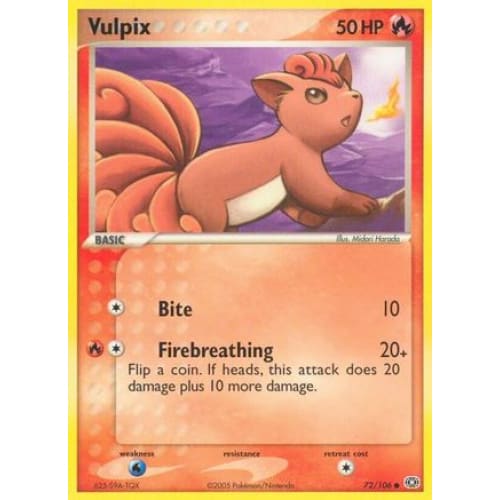 Vulpix (072/106) Common - Single