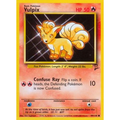 Vulpix (099/130) Common - Single