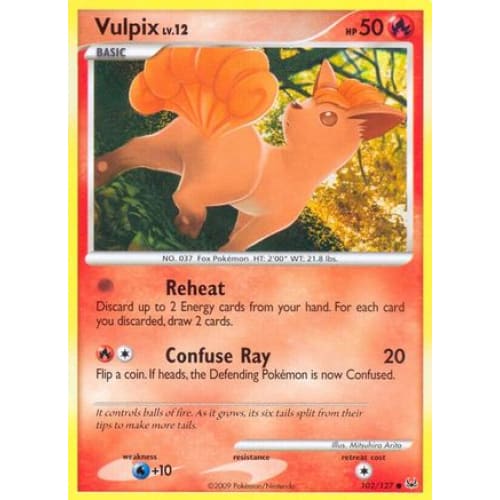 Vulpix (102/127) Common - Single