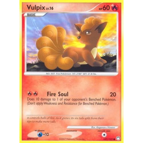 Vulpix (107/123) Common - Single