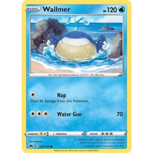 Wailmer (031) Common - Single