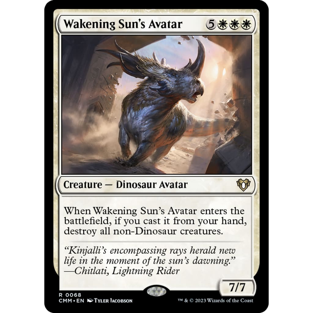 Wakening Sun’s Avatar (CMM-068) - Single
