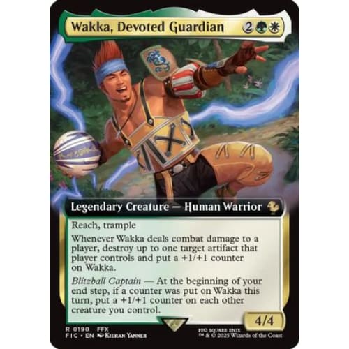 Wakka Devoted Guardian (Extended Art) (FIC-190) Foil