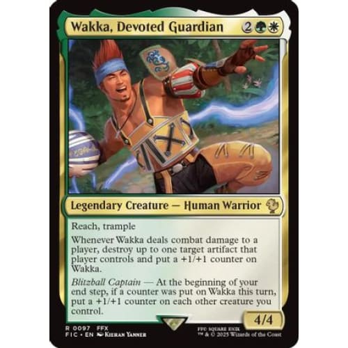 Wakka Devoted Guardian (FIC-097) - Single