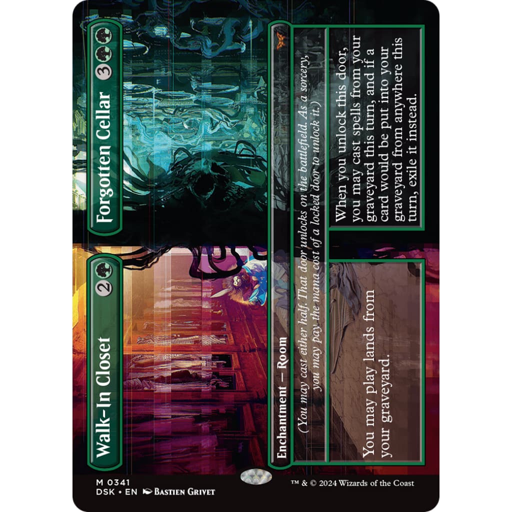 Walk-In Closet // Forgotten Cellar (DSK-341) (Borderless)